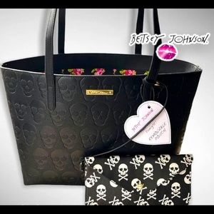 Betsey Johnson Skull Handbag